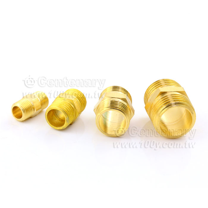SNS_雙外牙氣動銅接頭 3/8" - 115800 產品圖片