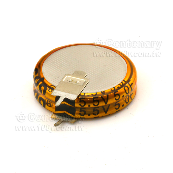 超級法拉電容 5F/5.5V 25*6mm - 115890 產品圖片