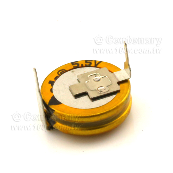 超級法拉電容 0.33F/5.5V 11.5*5.5*10mm - 115889 產品圖片