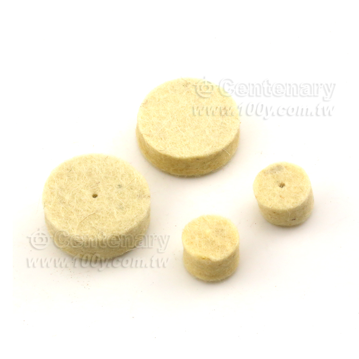 電磨配件 羊毛拋光輪 (小號) 13*7mm - 115866 產品圖片