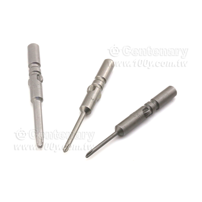 十字起子頭 1# 2.5mm L:60mm D:6mm - 116030 Product Image