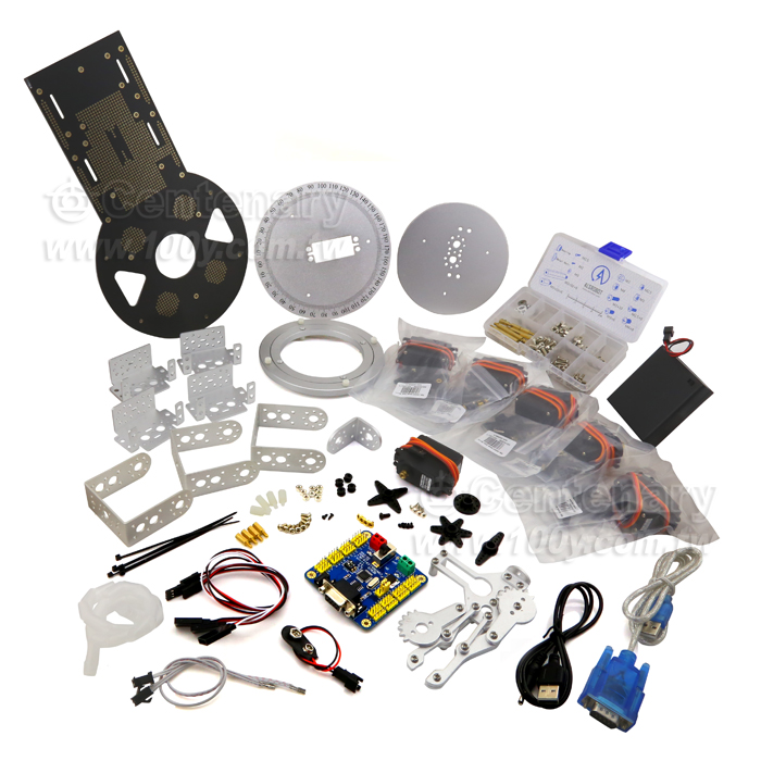 6 Degrees of Freedom Aluminum Alloy Arm - 116023 Product Image