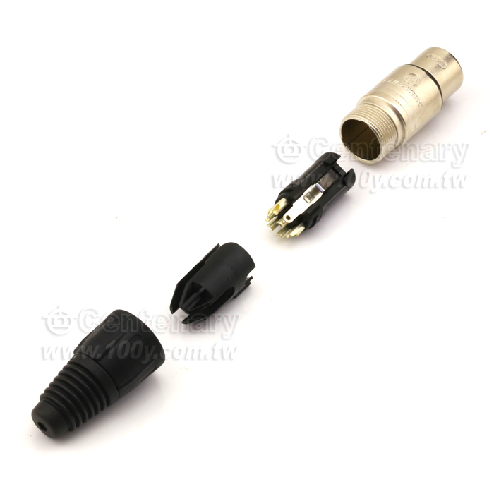 "Neutrik" XLR連接器 6C FEMALE NICKEL - 94835 產品圖片