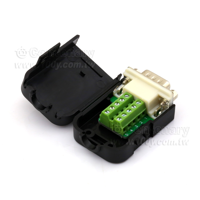 DB9 Free Solder Module/Male Nut - 116219 Product Image