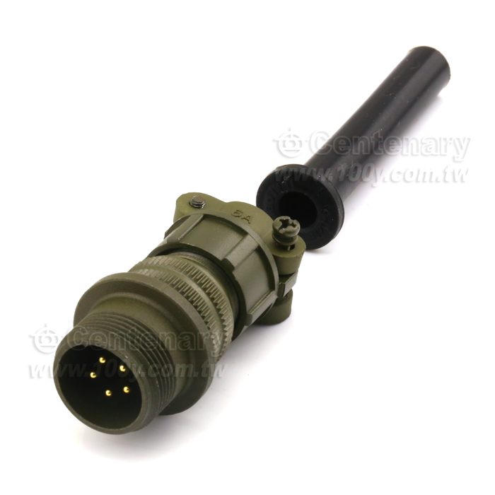 Straight Plug+Cable Strain Relief Clamp - 116249 Product Image