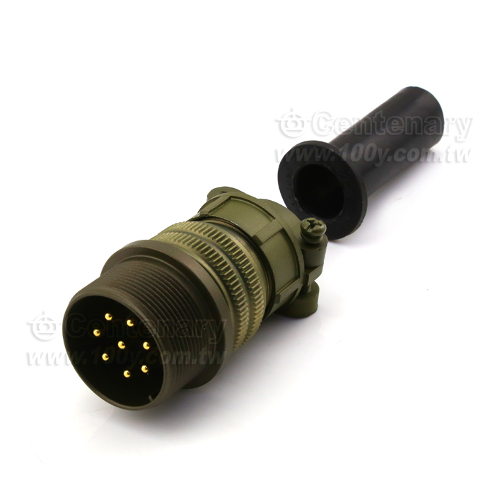 Straight Plug+Cable Strain Relief Clamp - 116258 Product Image