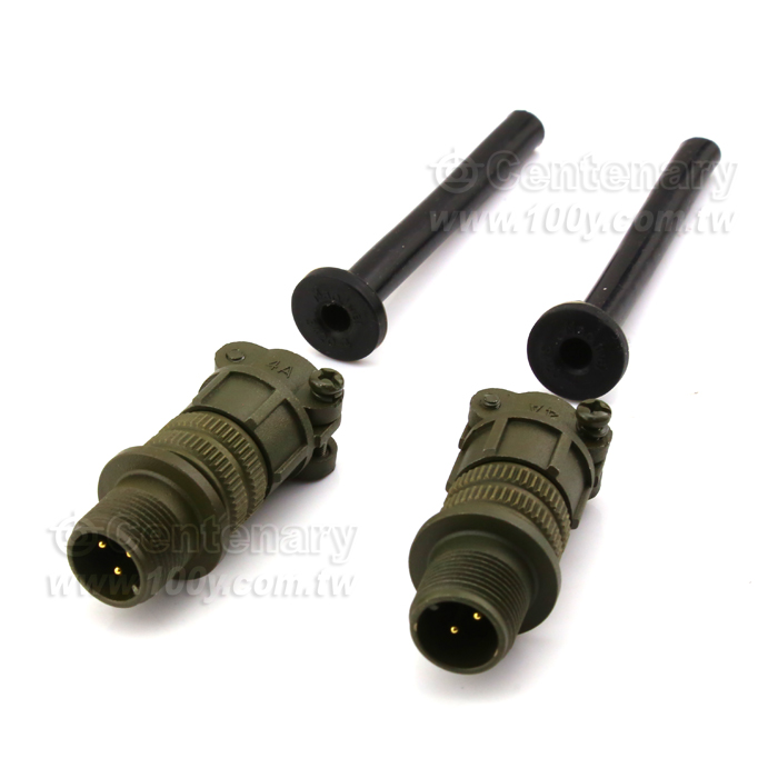 Straight Plug+Cable Strain Relief Clamp - 116237 Product Image