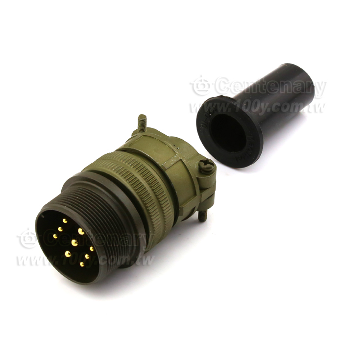 Straight Plug+Cable Strain Relief Clamp - 116261 Product Image