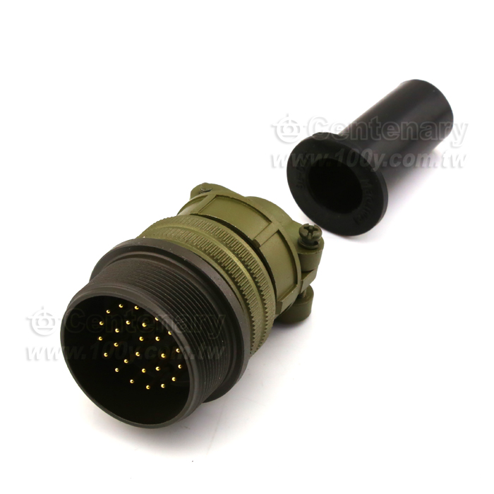 Straight Plug+Cable Strain Relief Clamp - 116262 Product Image