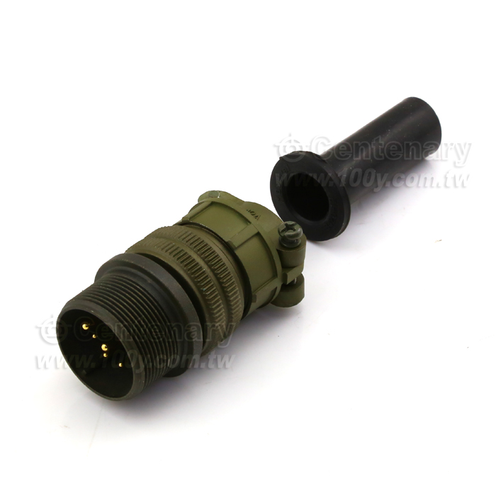 Straight Plug+Cable Strain Relief Clamp - 116257 Product Image