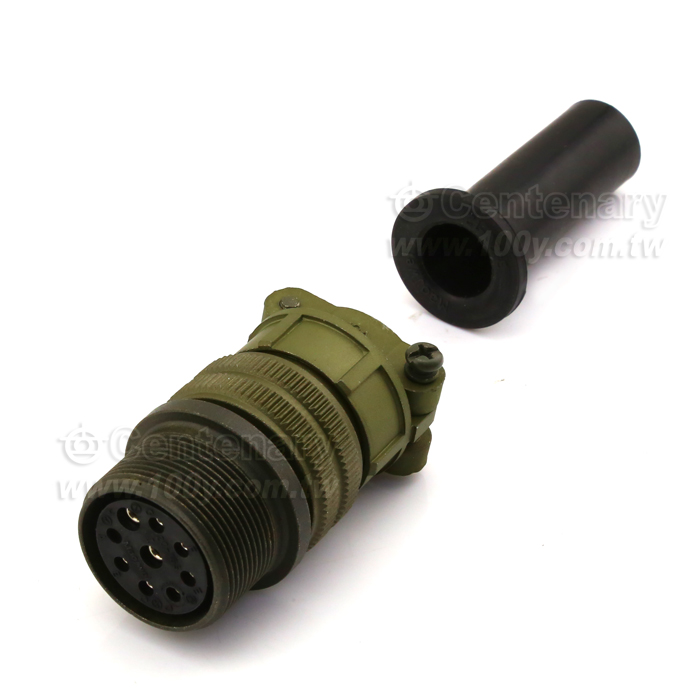 Straight Plug+Cable Strain Relief Clamp - 116256 Product Image