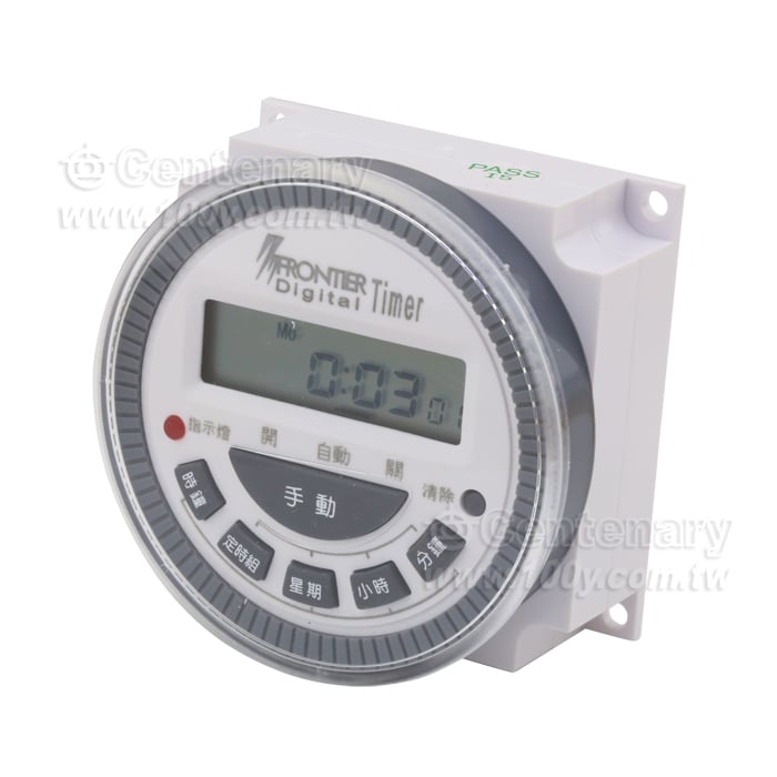 露出型全功能數位定時器 AC110V - 116280 產品圖片