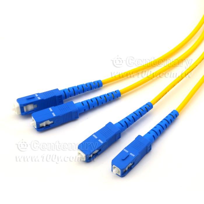 SC-SC 單模雙芯光纖跳線 2M - 129697 產品圖片