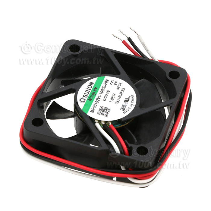 DC24V 帶線式風扇42mA/Max.51mA 1.08W 50*50*15mm - 116098 產品圖片