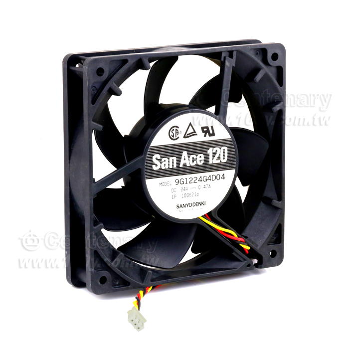 DC24V 帶線風扇 120*120*25mm - 116266 產品圖片
