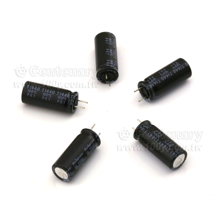 2200uF/16V ±20% 10*25mm - 116518 產品圖片