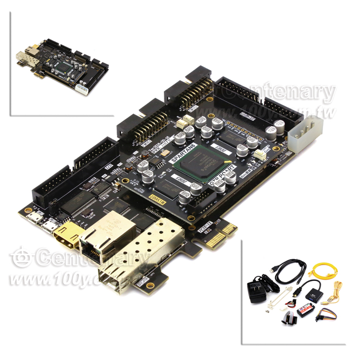 Xilinx FPGA開發板/光通信/千兆網/PCIE - 116519 產品圖片