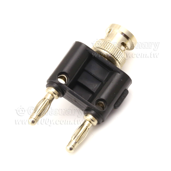 BNC Plug To 2* Banana Plugs - 7704 Product Image