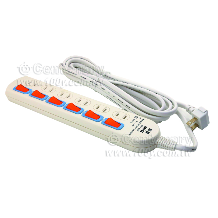 2P*6 AC Power Strips - 14682 Product Image