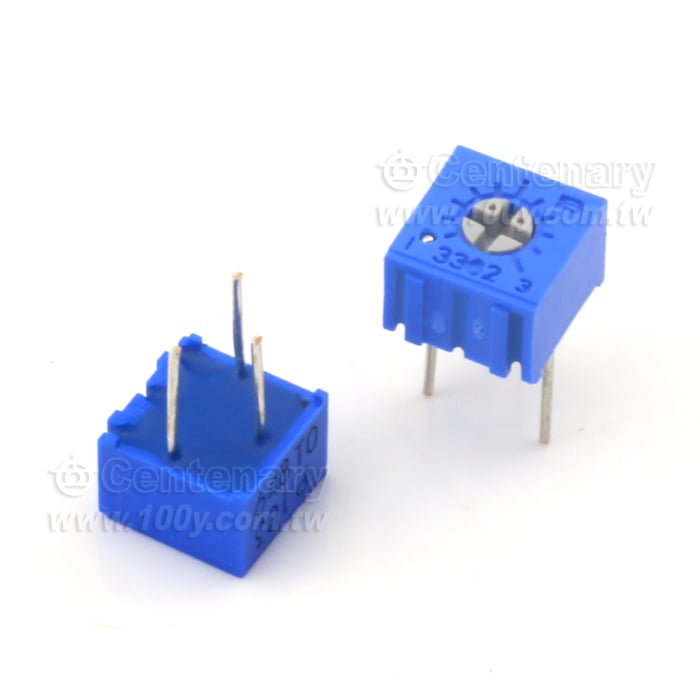 可調電阻  100Ohms  10% 1/2 W - 161061 產品圖片