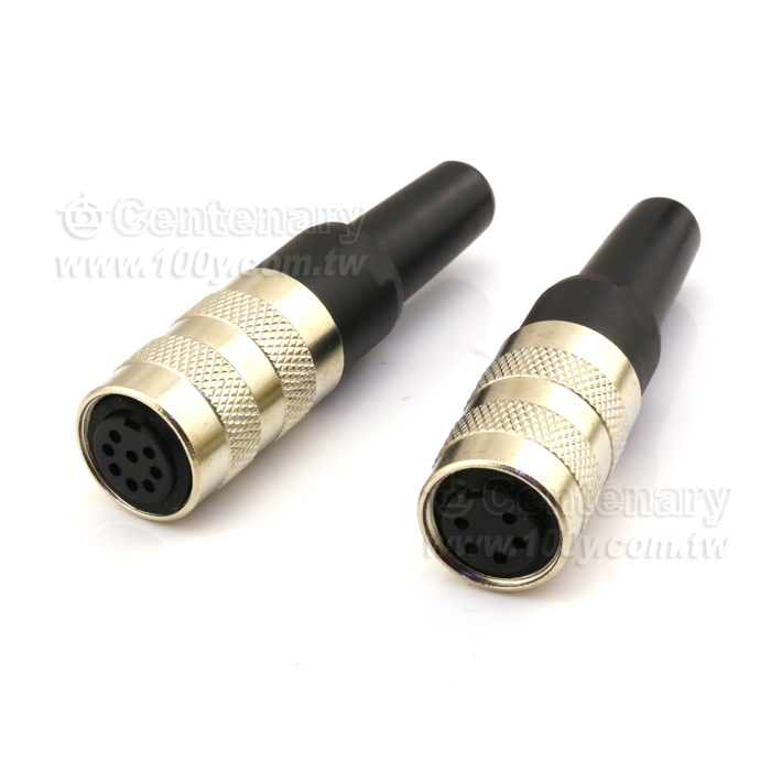 Straight 5P Female Head M16 Sensor Waterproof Connector - 116934 Product Image