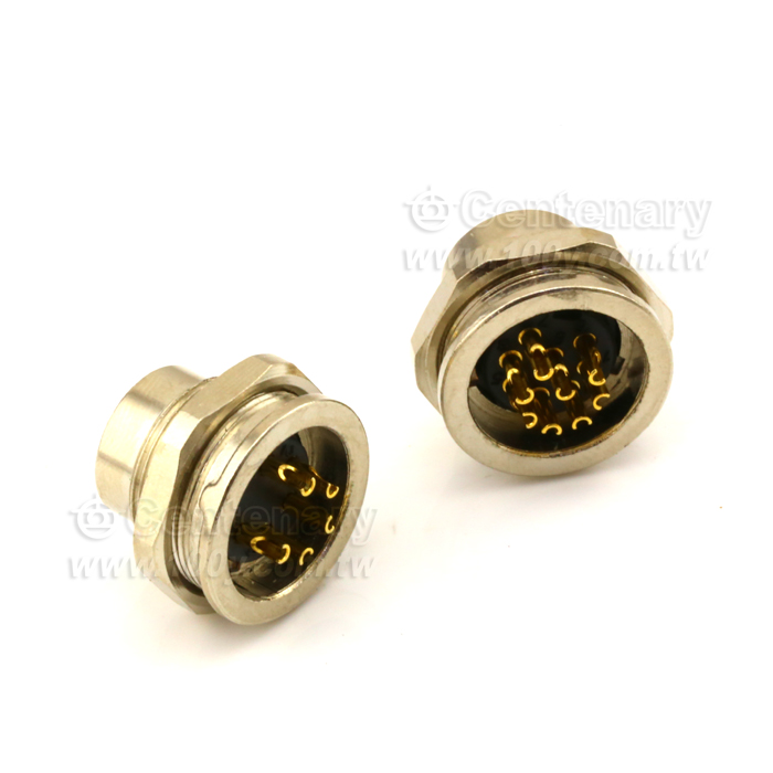 Straight 3P Male Socket  M16 Sensor Waterproof Connector - 121372 Product Image