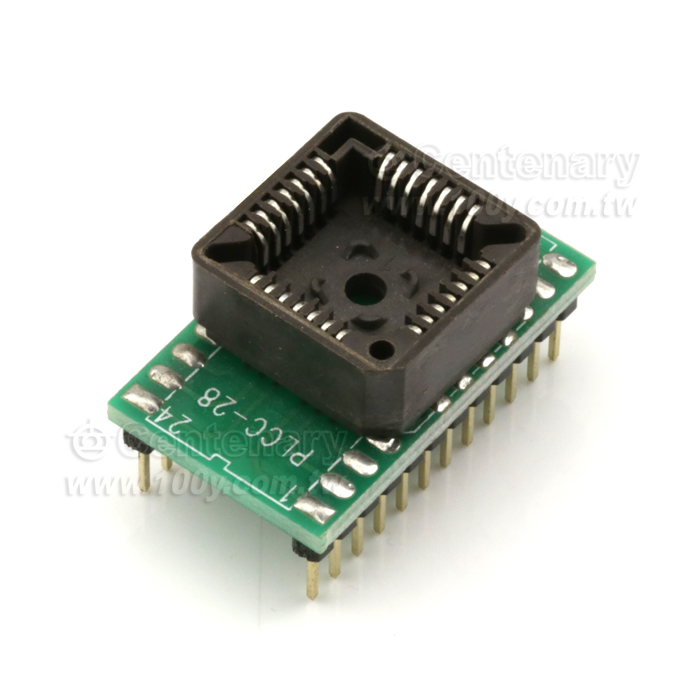 28P PLCC to DIP24 Programming Adaptor - 117286 Product Image