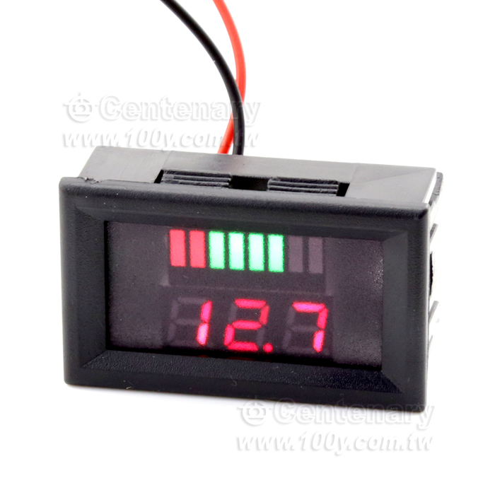 二線數顯電壓表 - 117417 產品圖片