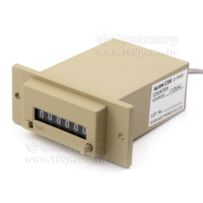 110VAC 3VA / Y-TYPE 計數器 - 103186 產品圖片