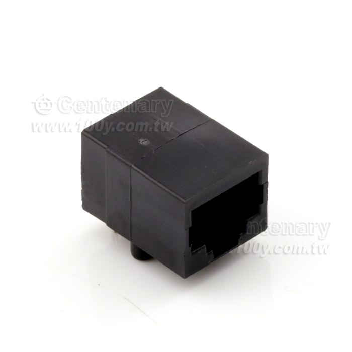 RJ45座  8P8C 90° 【ROHS】 - 17258 產品圖片