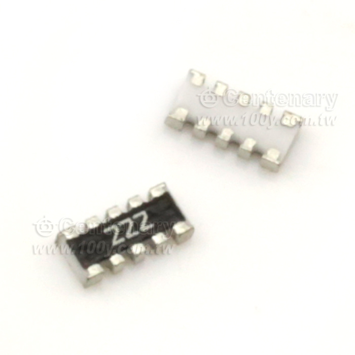 1206 電阻器網路及陣列 2.2Kohm/25V ±5% - 80788 產品圖片
