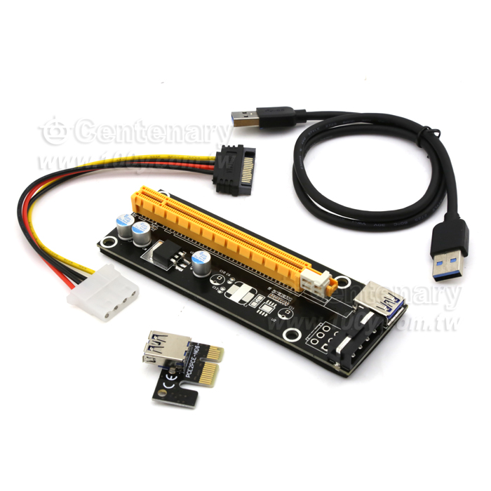 PCI-E-1X轉16X轉接卡 - 117637 產品圖片