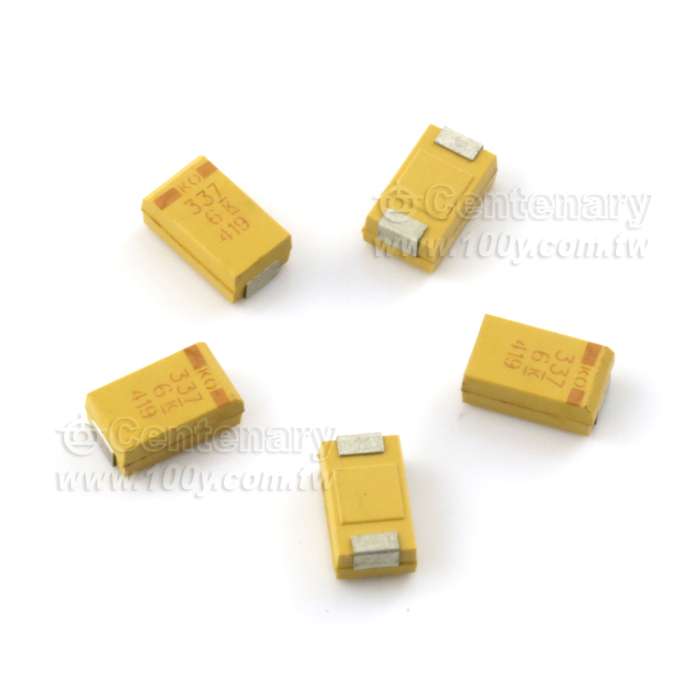 SMD 鉭電 330uF/6.3V ±20%  D Case - 95459 產品圖片