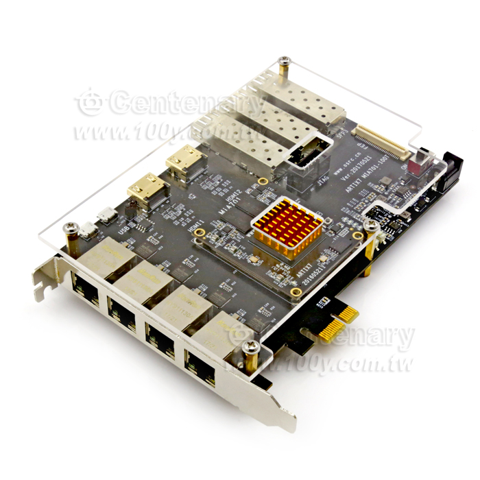 XILINX FPGA Development Board Artix7 PCIE2.0 Optical Communication - 117336 Product Image