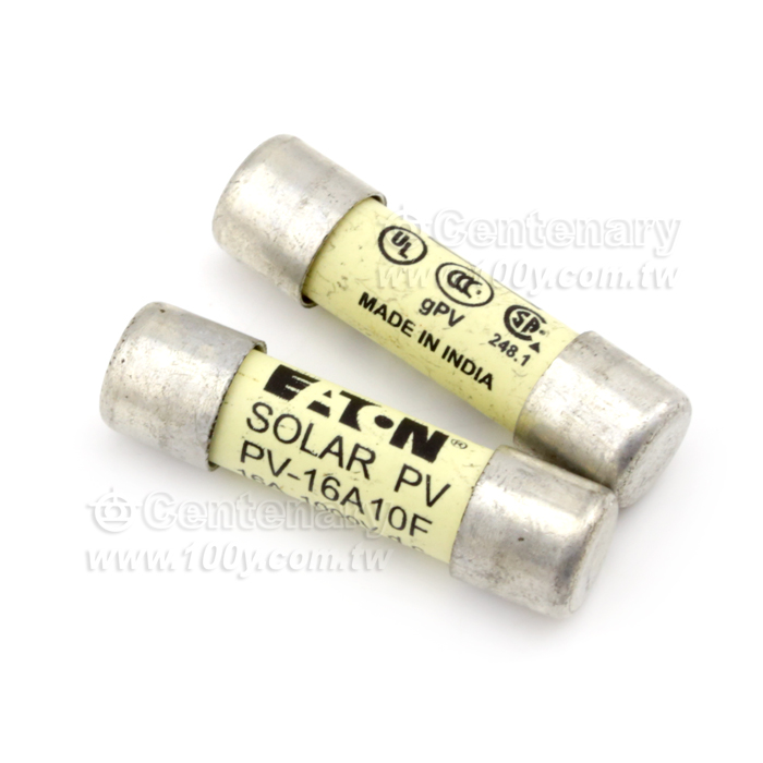 16A/1000Vdc 光伏高壓保險絲 - 100221 產品圖片