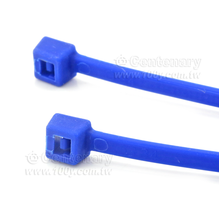 鐵氟龍扎帶  藍色100根/包  L200*W4.8mm - 163603 產品圖片