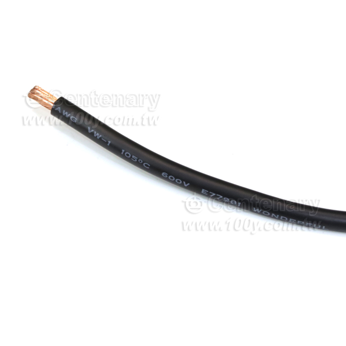 UL1028-8AWG 黑色 裸銅 - 121731 產品圖片