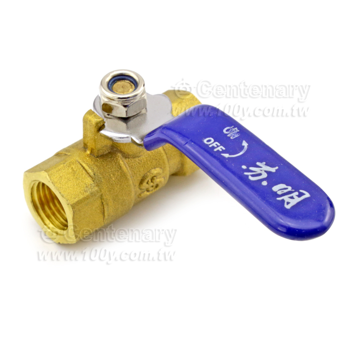 單球閥2分內絲  快擰式9.52mm - 43574 產品圖片