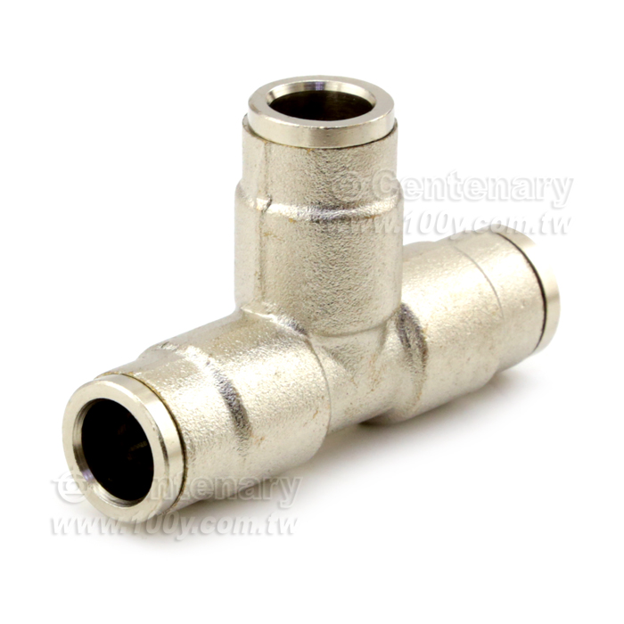 三通高壓接頭-9.52mm-黃銅鍍鎳 - 117813 產品圖片