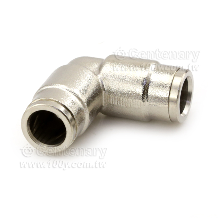 快插式直角彎頭9.52mm-黃銅鍍鎳 - 117814 產品圖片
