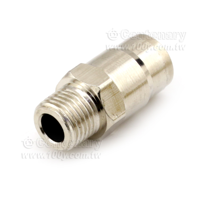 快插式閥接-接主機-9.52mm-2分外絲 - 117805 產品圖片