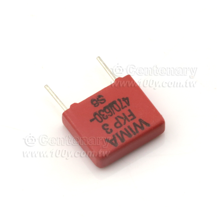 470pF/630V 0.00047uF/630  5%(角距7.5mm) - 65623 產品圖片