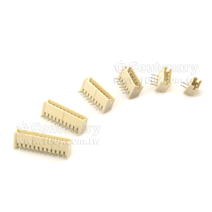 ZH1.5-4P彎針針座 90° - 43643 產品圖片