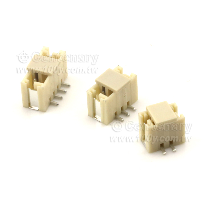 ZH1.5-2P  立貼公座 SMD 90°彎針 - 44386 產品圖片