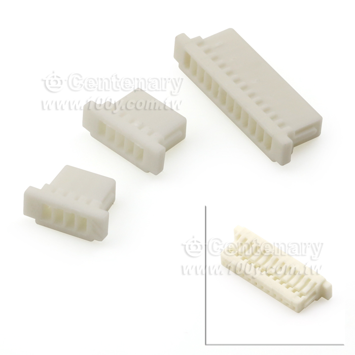 SH-1.0mm-7P 母頭 孔 180° - 43847 產品圖片