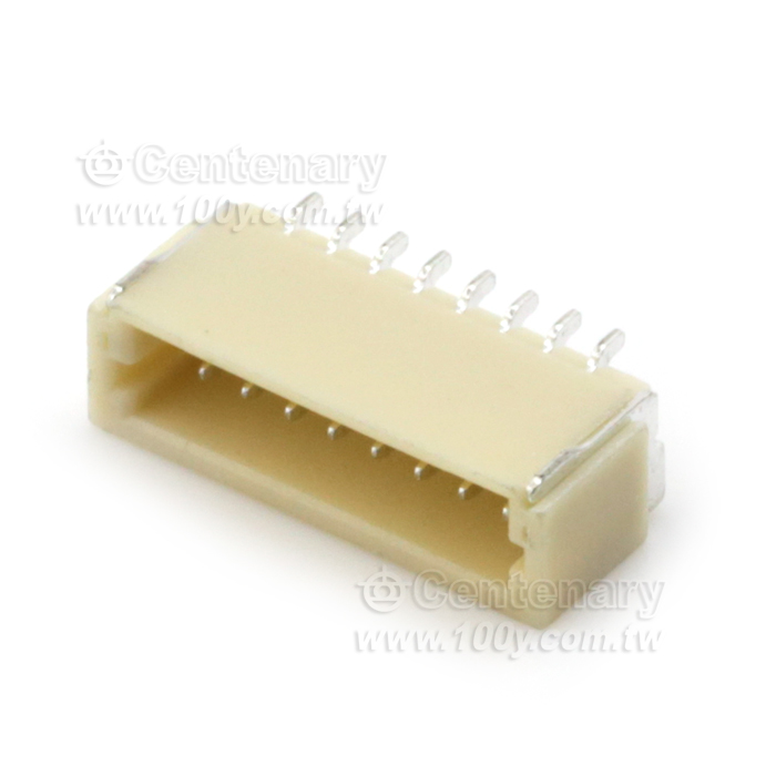 SH-1.0mm-4P   臥貼公座   SMD 180°直針 - 43860 產品圖片