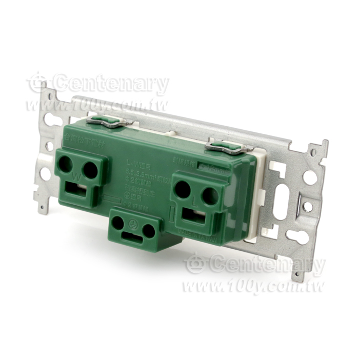 埋入式附接地極座 2P20A - 118668 產品圖片
