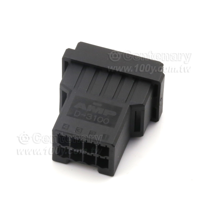 D-3100 CONN HOUSING TAB 6P DUAL FREE - 104022 Product Image