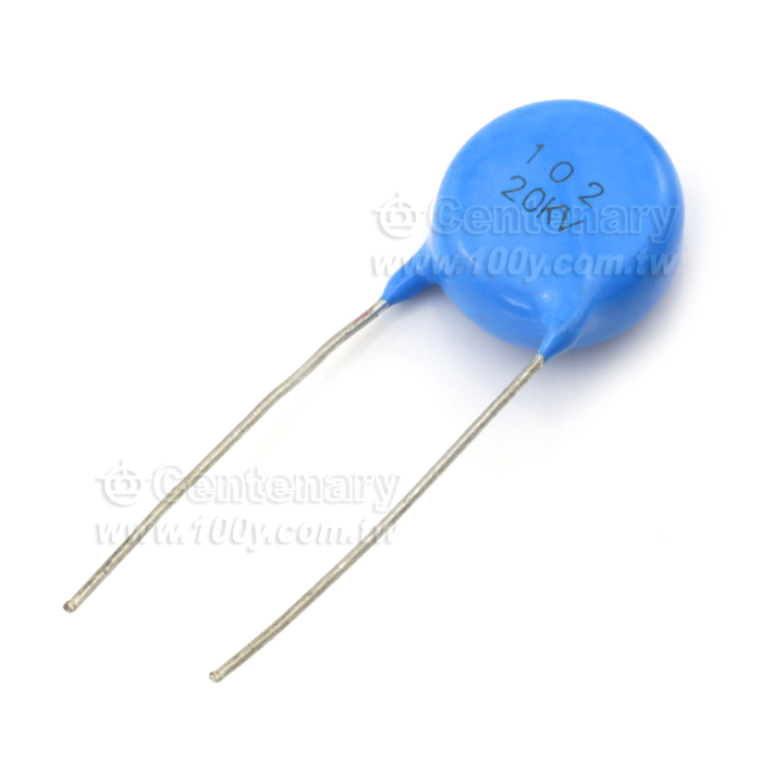 超高壓陶瓷電容 0.001uF(1000pF)(1nF) 20KV ±10% - 118659 產品圖片