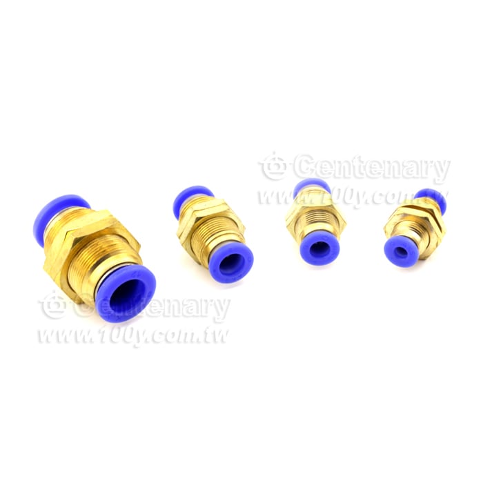 PM隔板直通快插快速接頭8mm - 44634 產品圖片